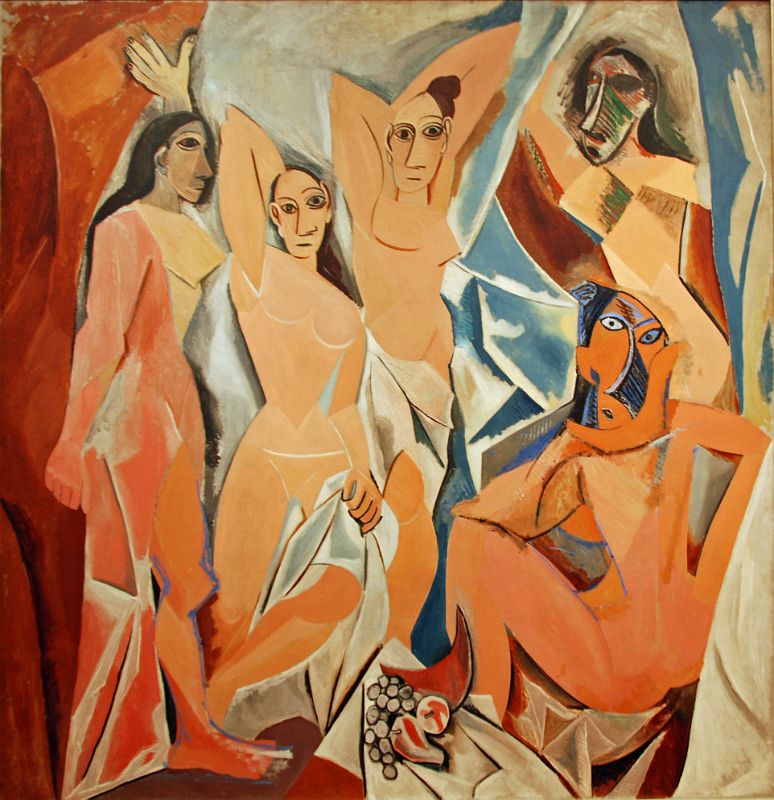 MOMA 03-1 Pablo Picasso Les Demoiselles d-Avignon